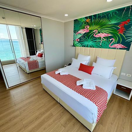 Hotel Britania Vlore Bagian luar foto